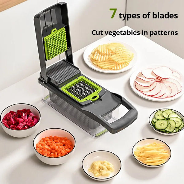 Green Magic Veggie Master  Multi-Function Vegetable Chopper & Slicer