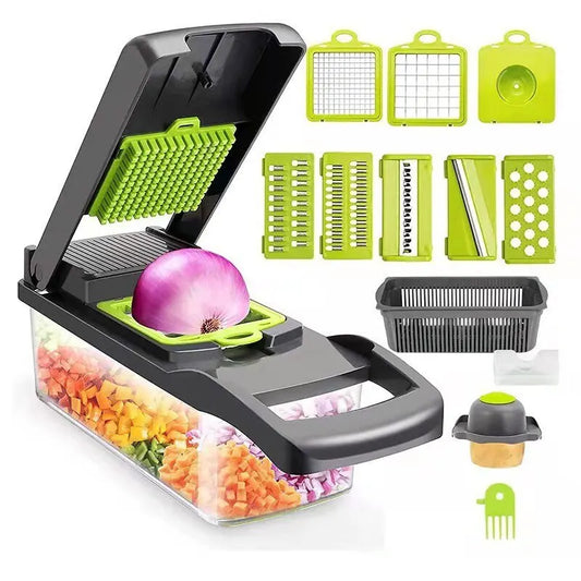 Green Magic Veggie Master | Multi-Function Vegetable Chopper & Slicer