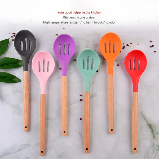 Silicone Kitchen Helper Set | Heat Resistant Cooking Utensils Kit