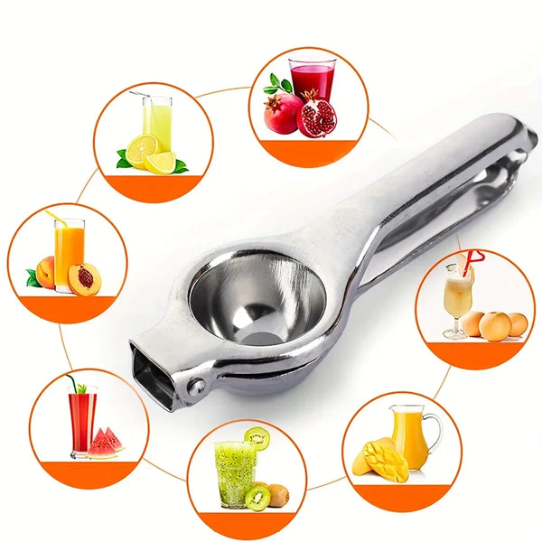 Juicy Joy Lemon Squeezer  Handheld Citrus Juicer Press Tool