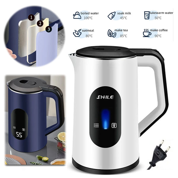 Smart Electric Tea Kettle  Fast Boil Temperature Control Kettle