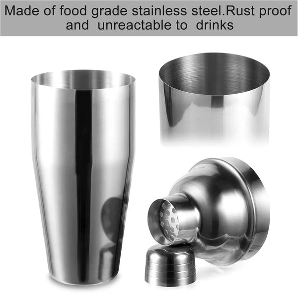 Ultimate Bartender’s Mixing Kit  Premium Cocktail Shaker Set