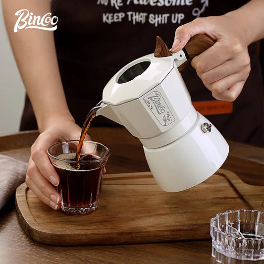 Elegant Moka Espresso Maker | Classic Stovetop Coffee Brewer