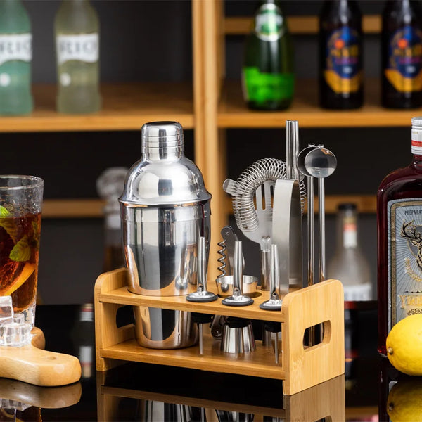 Ultimate Cocktail Shaker Set  Premium Bartender Kit with Tools