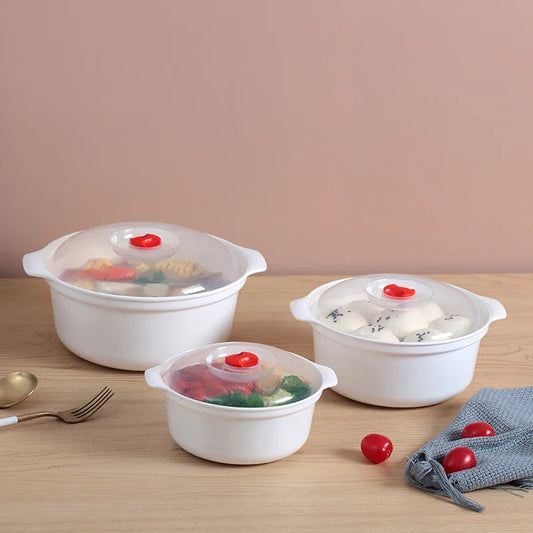 Eco-Friendly Microwave Soup Pot | Heat-Safe BPA-Free Cooking Bowl