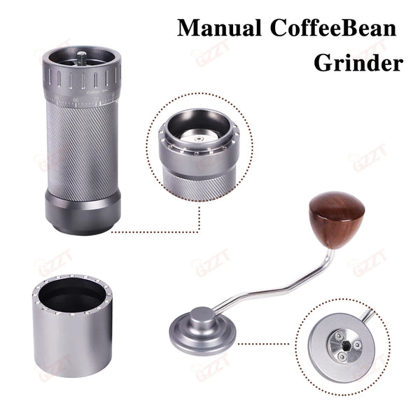 Precision Grind Coffee Mill  Adjustable Manual Coffee Grinder