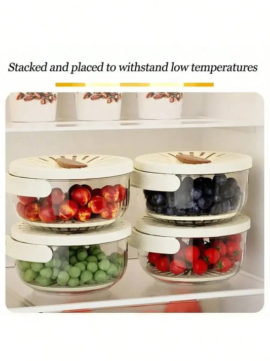 Easy-Pour Fruit Washer Bowl | Multi-Function Fruit & Vegetable Strainer