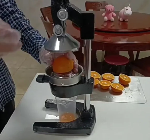 Effortless Juice Maker  Manual Citrus Juicer & Fruit Squeezer