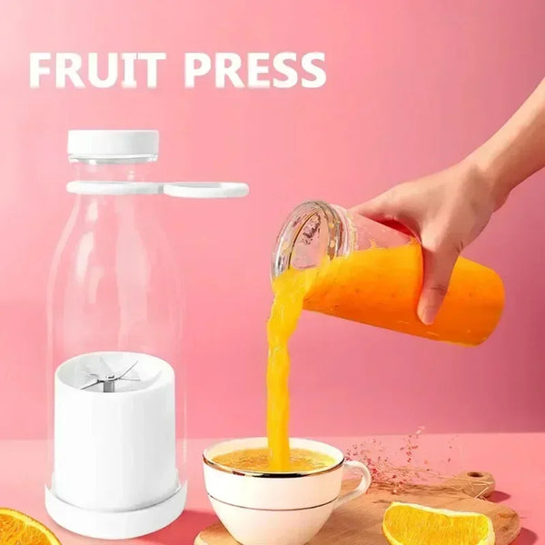 Quick Sip Portable Blender  USB Rechargeable Smoothie Maker Bottle