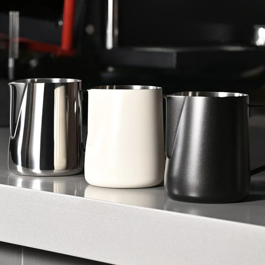 Perfect Pour Latte Art Pitcher | Stainless Steel Milk Frothing Jug